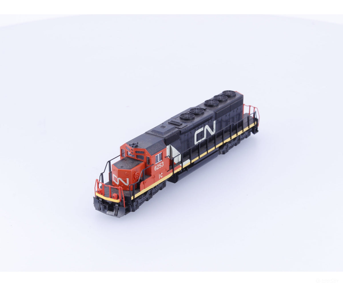 Kato 176-200 N EMD SD40 Diesel Locomotive Canadian National (CN) 6253 Analog DC - Locomotives