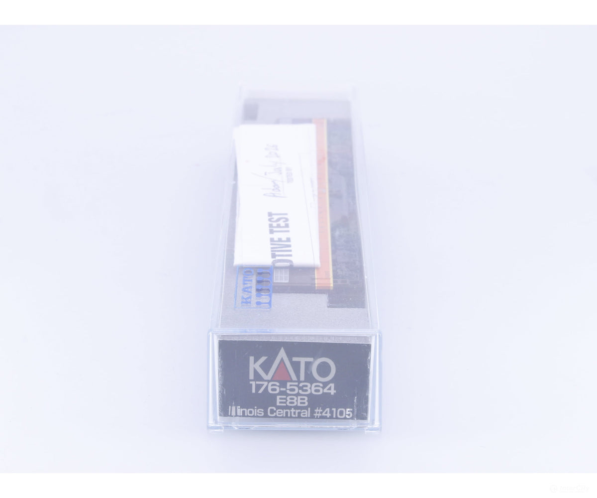 Kato 176-5364 N EMD E8B Diesel Locomotive Illinois Central (IC) 4105 DCC - Locomotives
