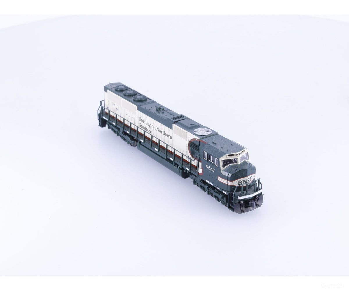 Kato 176-6503 N SD70MAC Diesel Locomotive Merger Scheme Burlington Northern Santa Fe (BNSF) 9647 Analog DC - Locomotives
