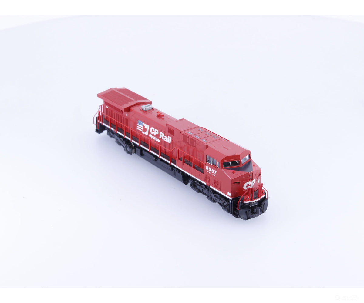 Kato 176-7212 N AC4400CW Diesel Locomotive Canadian Pacific (CP) 9567 Analog DC - Locomotives