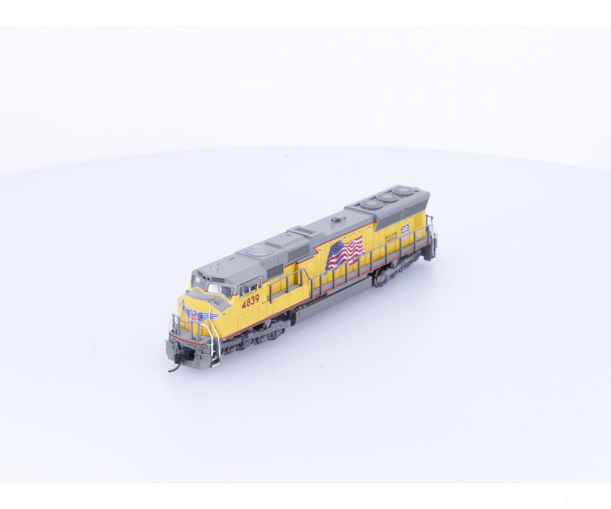 Kato 176-7505 N SD70M Diesel Locomotive Union Pacific (UP) 4839 DCC - Locomotives