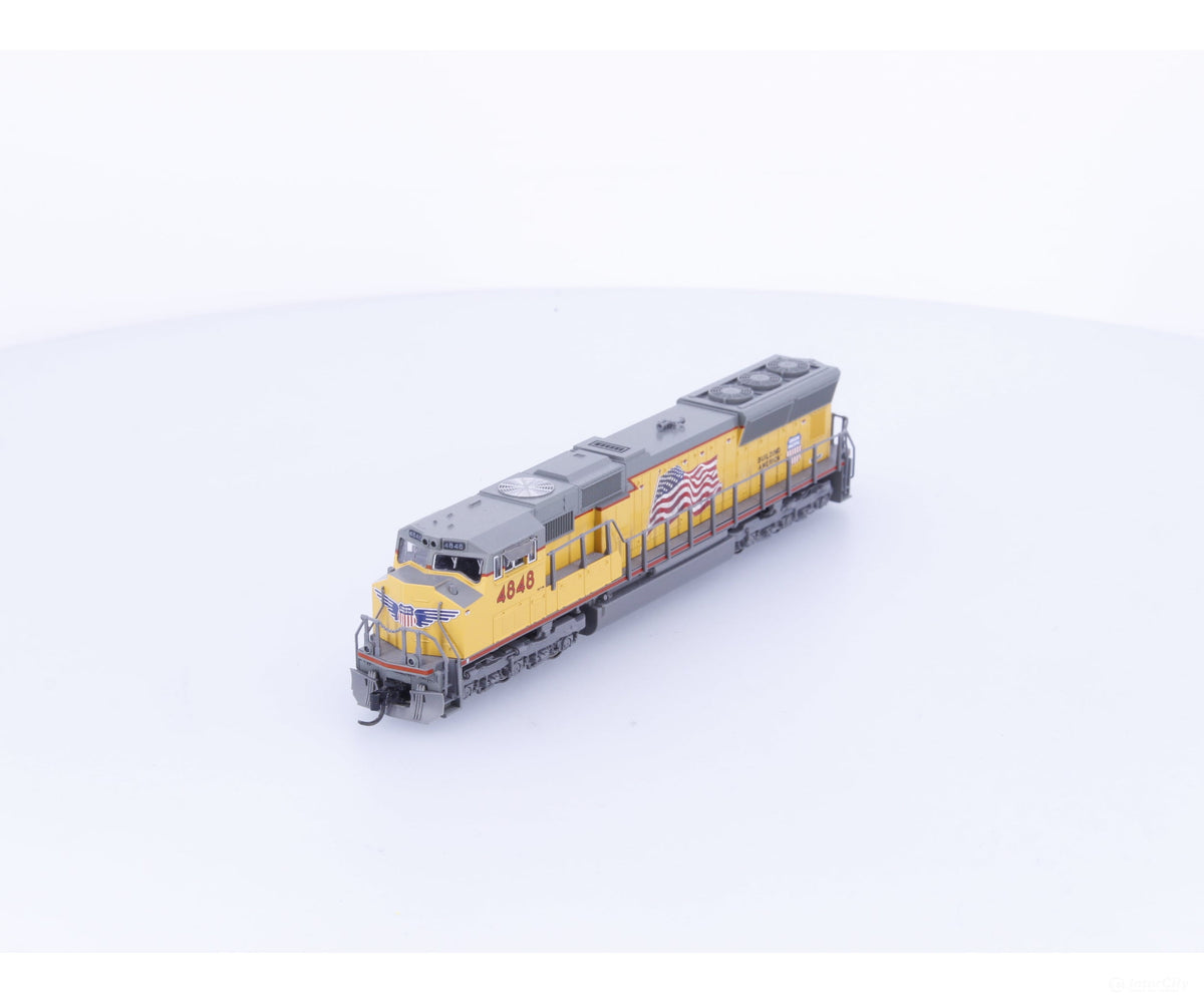 Kato 176-8610 N SD70M Diesel Locomotive Union Pacific (UP) 4848 Analog DC - Locomotives