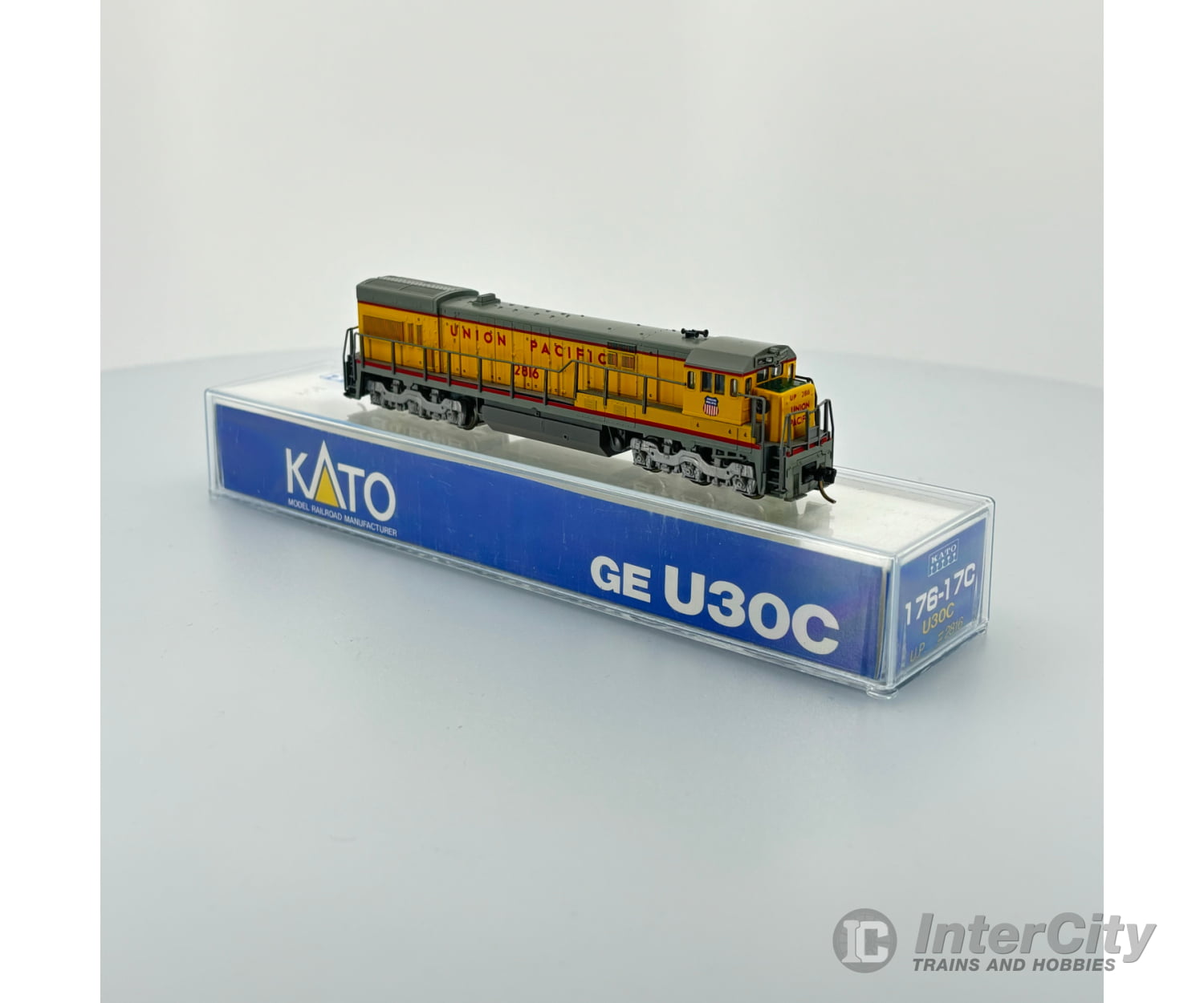 Kato 17617C N Ge U30C Diesel Locomotive Union Pacific 2816 Dc Locomotives