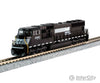 Kato 1767613 EMD SD70M w/Standard Flat Radiators - Standard DC -- Norfolk Southern #2581 (black, white) - Default Title (IC-381-1767613)