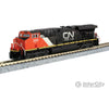 Kato 1768950 GE ES44AC GEVO - Standard DC -- Canadian National #2899 (black, red, white, Website Logo) - Default Title (IC-381-1768950)