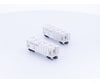 Kato 186-0111 N 2 Bay ACF Covered Hopper 2 Pack Union Pacific (UP) 101 267 - Freight Cars