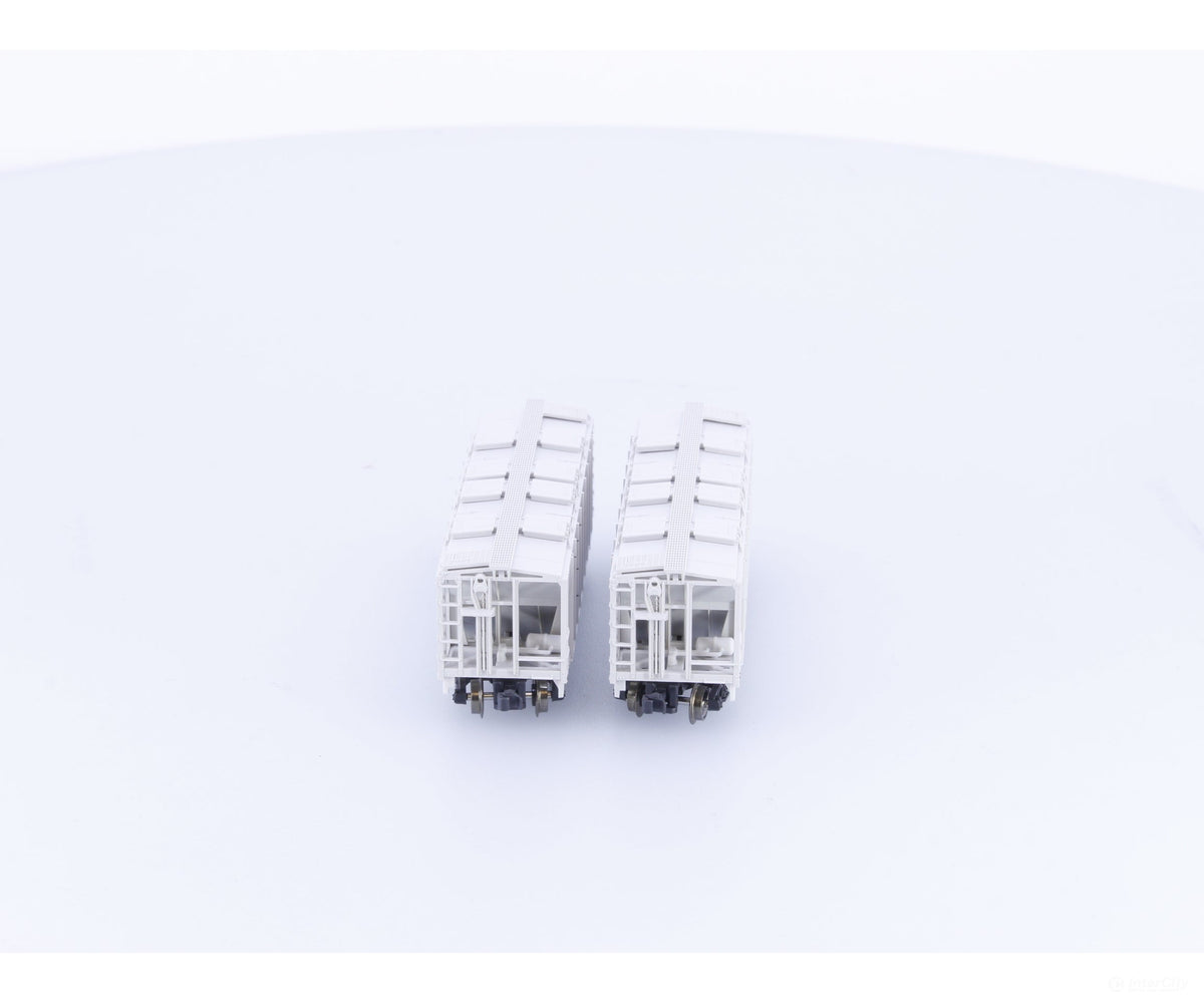 Kato 186-0111 N 2 Bay ACF Covered Hopper 2 Pack Union Pacific (UP) 101 267 - Freight Cars