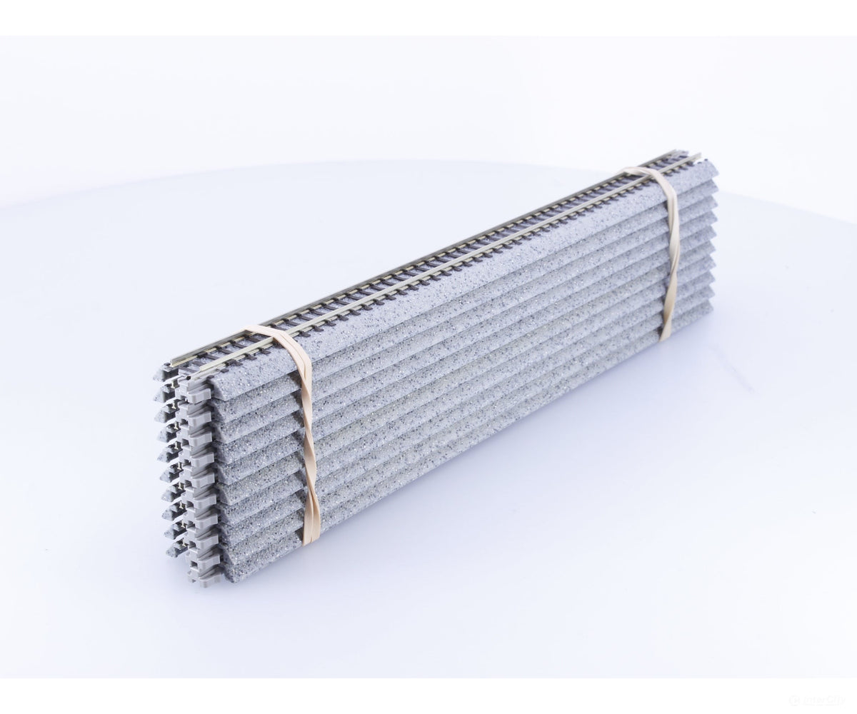 Kato 20-000 N Unitrack 9 3/4’’ Straight Track 10 Pack #5 - Track & Turnouts