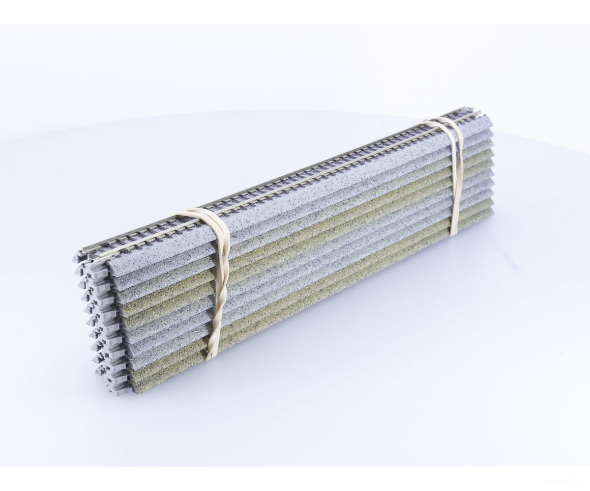 Kato 20-000 N Unitrack 9 3/4’’ Straight Track 10 Pack #3 - Track & Turnouts