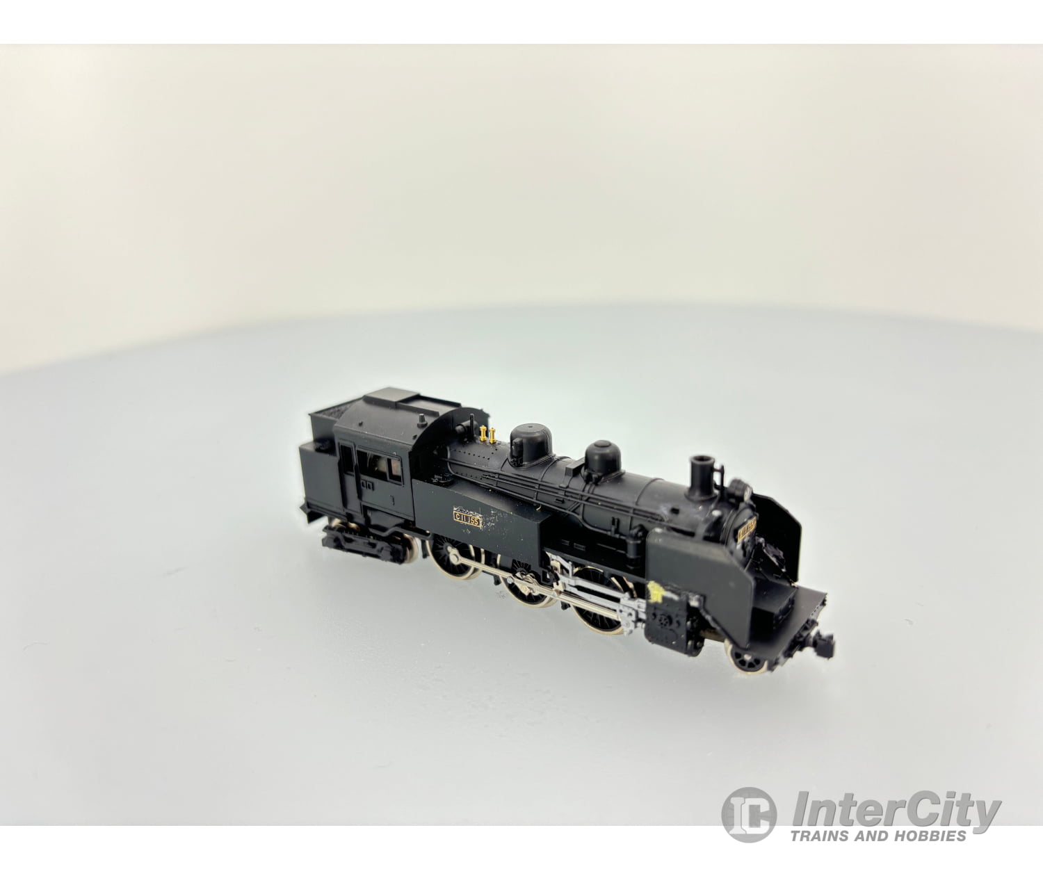 Kato 2002 C11 N 2-6-4 Tank Smoke Deflectors Poorly Re-Glued Undecorated 155 Analog Dc Locomotives