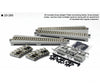Kato 20285 Straight Turntable Extension Track Set - Unitrack - Default Title (IC-381-20285)