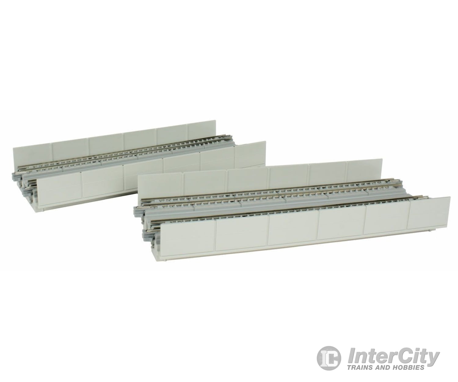 Kato 20411 Double-Track Straight Viaduct -- 7-5/16" 18.6cm pkg(2) - Default Title (IC-381-20411)