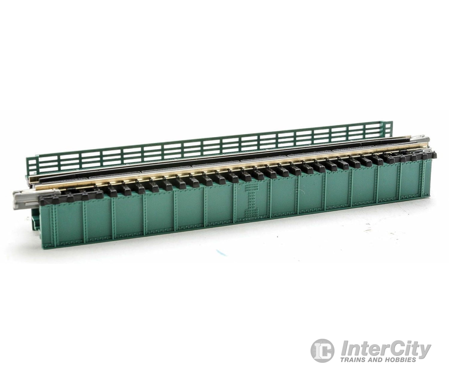 Kato 20461 Deck Girder Bridge -- 4-31/32" 124mm Long (green) - Default Title (IC-381-20461)