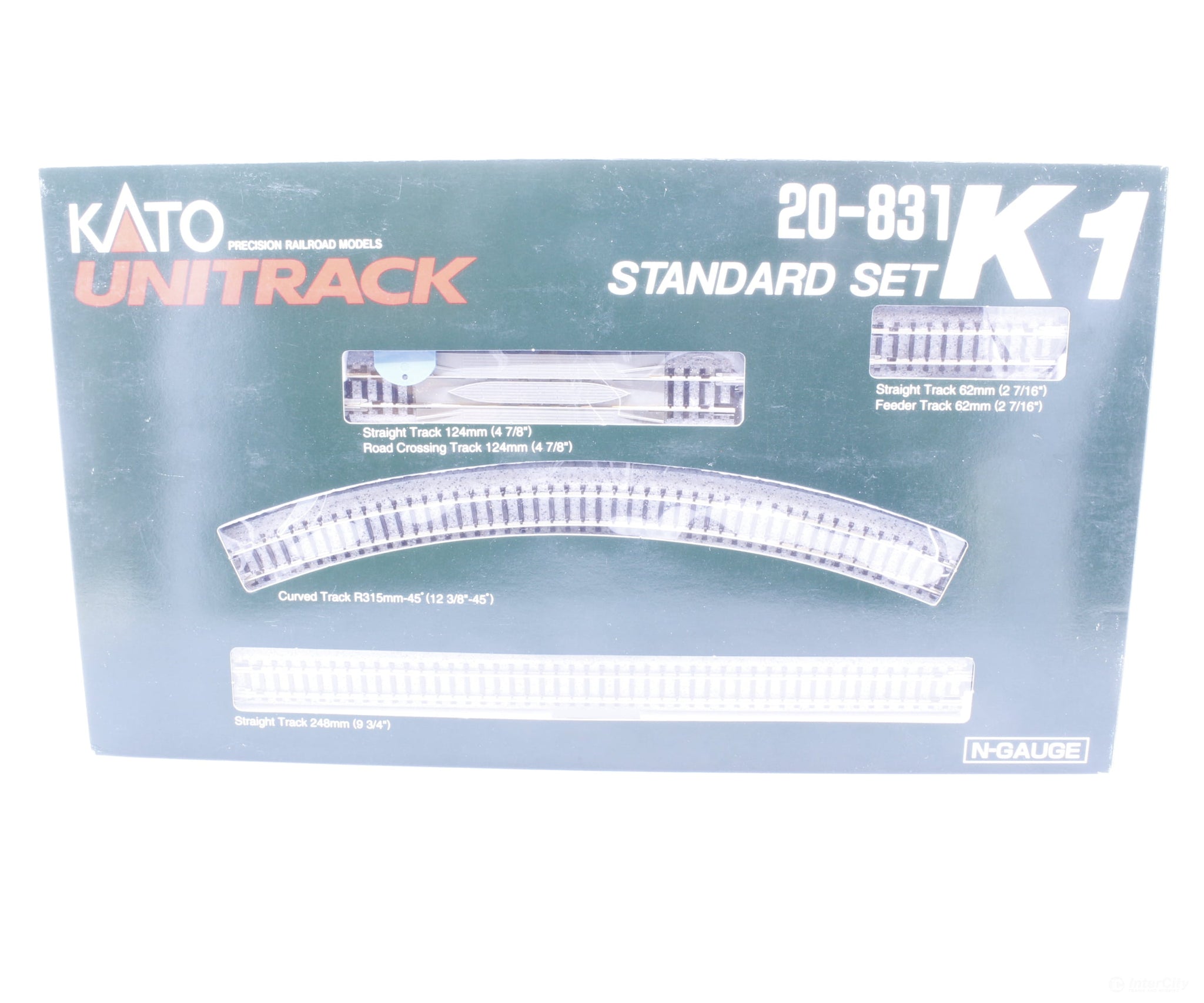 Kato 20831 N Unitrack K1 Standard Set - Track & Turnouts