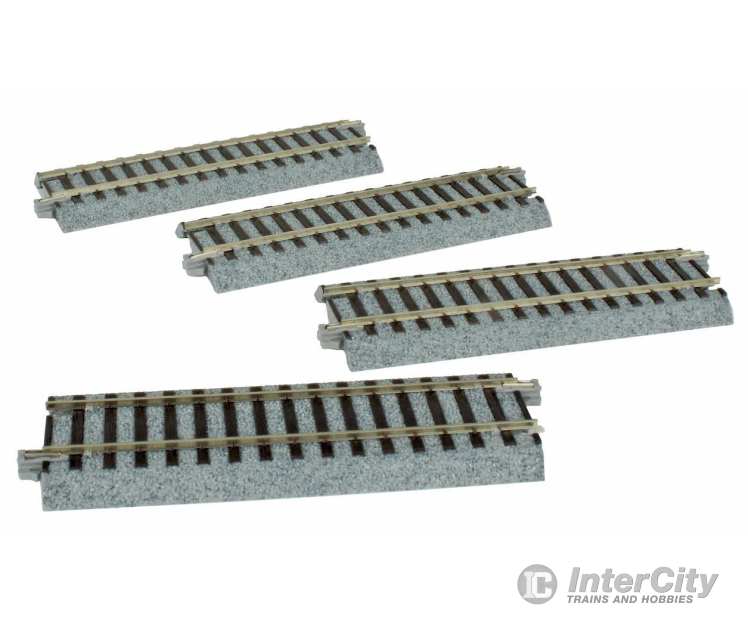 Kato 2140 Unitrack - Straight Sections -- 4-7/8" 123mm pkg(4) - Default Title (IC-381-2140)