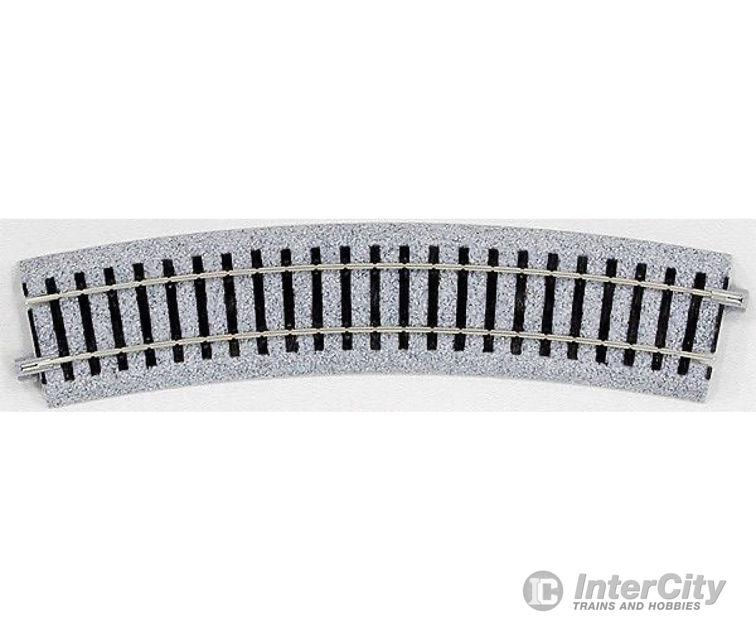 Kato 2270 Curved Roadbed Track Section - Unitrack -- 22.5-Degree Section, 19-1/4" 490mm Radius pkg(4) - Default Title (IC-381-2270)