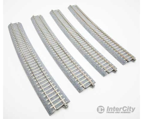 Kato 2321 Code 83 Concrete Tie Large-Radius Curve Track - Unitrack -- 60-7/8" 1546mm, 11.25 Degree Section - Default Title (IC-381-2321)