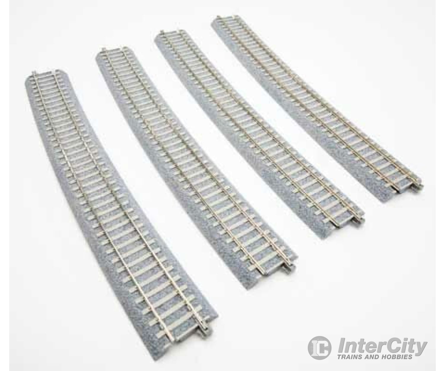 Kato 2321 Code 83 Concrete Tie Large-Radius Curve Track - Unitrack -- 60-7/8" 1546mm, 11.25 Degree Section - Default Title (IC-381-2321)