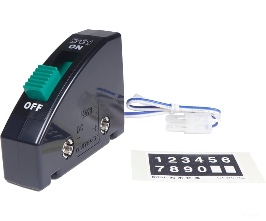 Kato 24850BK Power Feed Control Switch - Black - Track & Turnouts