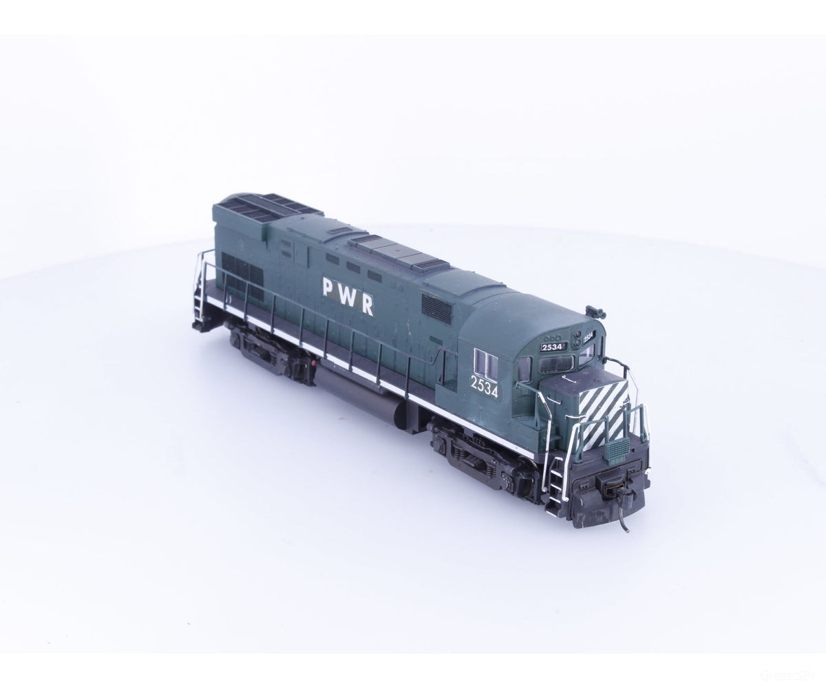 Kato 2534 HO C425 Diesel Locomotive Pacific Western Railway (PWR) 2534 DCC - Locomotives