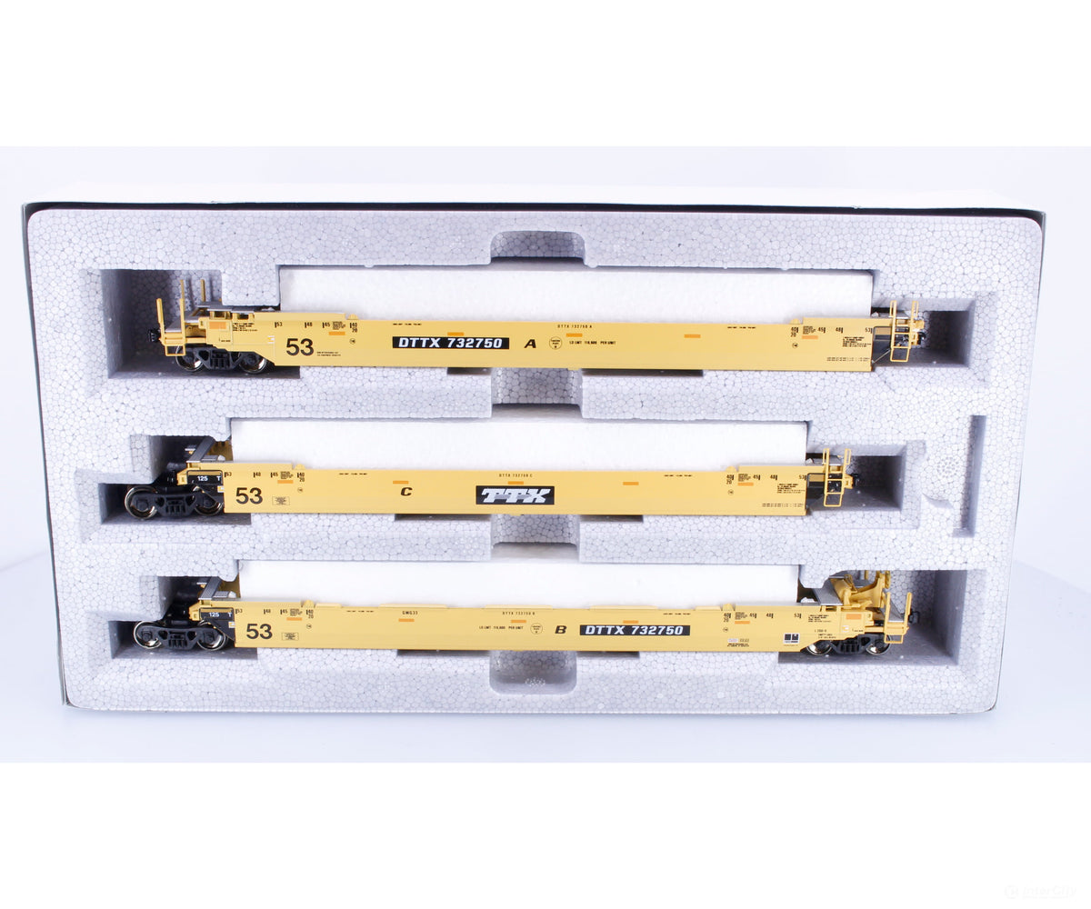 Kato 30-9014 HO Double Stack Car Trailer Train TTX Corp. (TTX) 732750 - Freight Cars