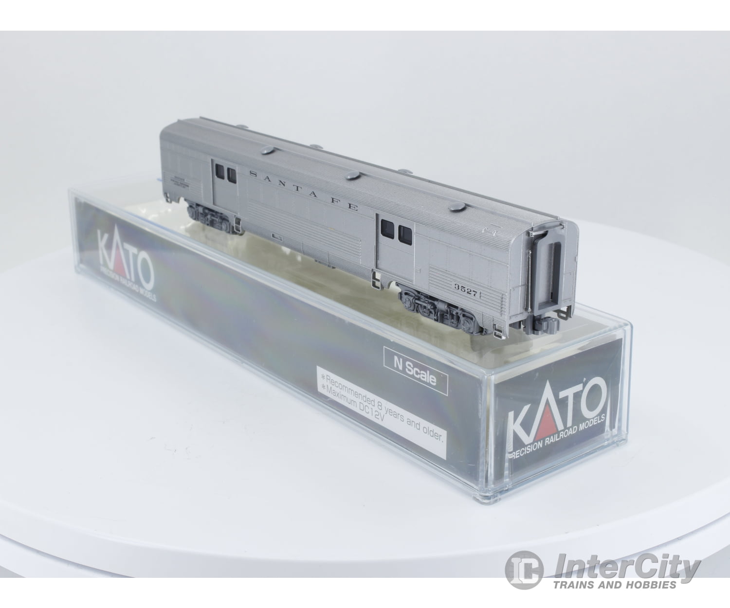 Kato 3527 N Baggage Passenger Car Santa Fe (Sf) (2) Cars