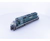 Kato 37-01A HO EMD SD-40 Diesel Locomotive Custom Painted Port Washington Railway (PWR) 3015 DCC - Freight Cars