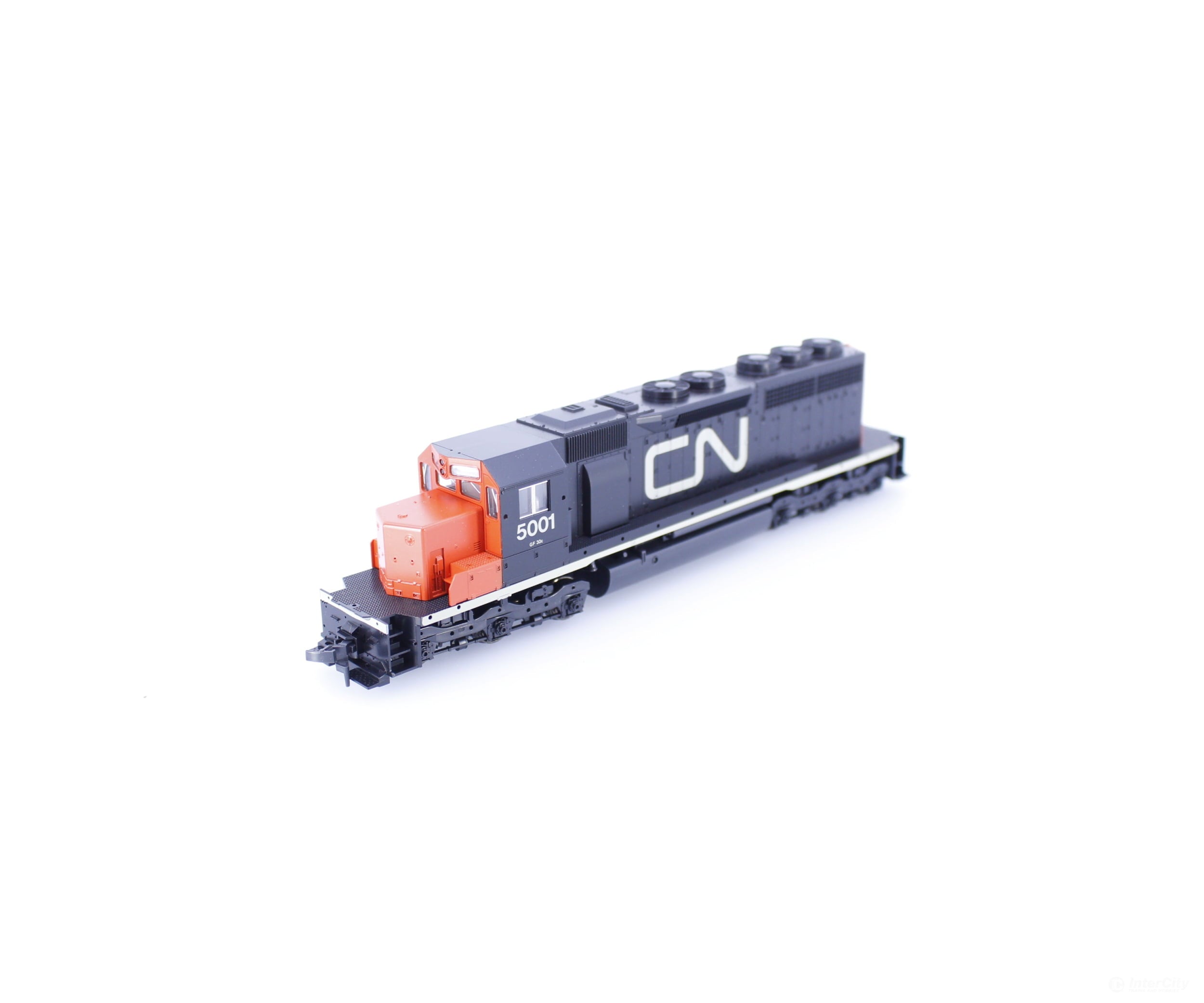 Kato 37-01L HO EMD SD40 Diesel Locomotive Never Run Canadian National (CN) 5001 Analog DC (#1) Locomotives