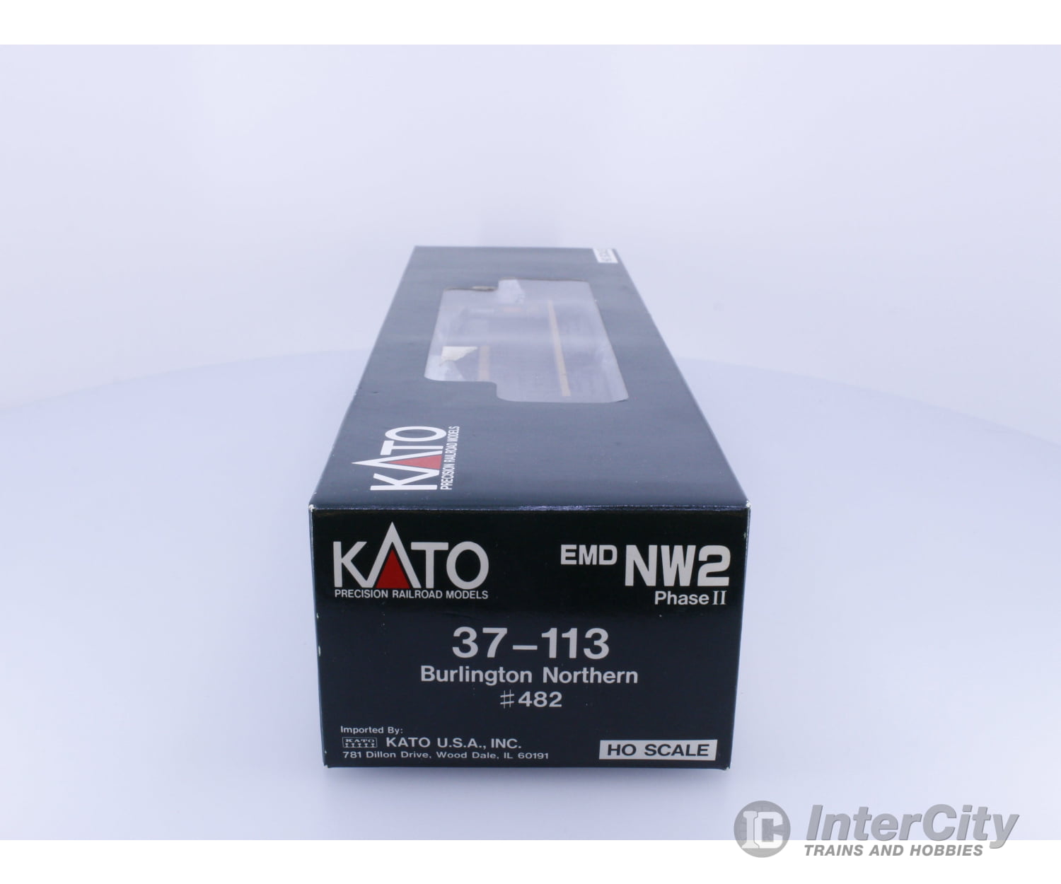 Kato 37-113 HO EMD NW2 Phase 2 Canadian National (CN) 7914 Analog DC Locomotives