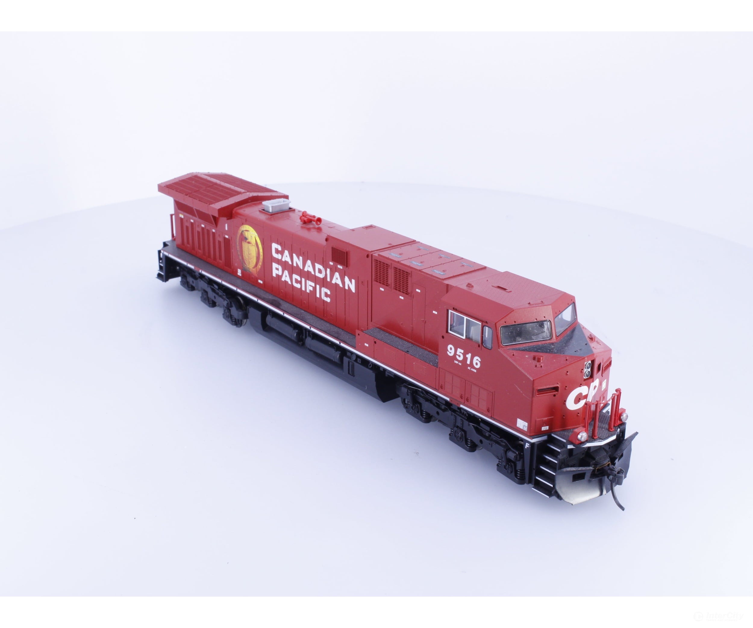 Kato 37-6473 HO GE AC4400CW Diesel Locomotive Canadian Pacific (CP) 9516 DCC & Sound - Locomotives