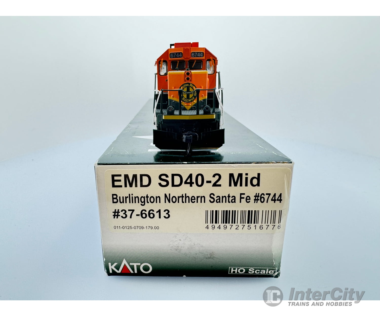 Kato 37-6613 Ho Emd Sd40-2 Mid Burlington Northern Santa Fe (Bnsf) 6744 Dcc Locomotives