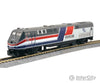 Kato 376116 HO GE P42 Genesis - Standard DC -- Amtrak #160 (50th Anniversary, Phase III; Hockey Stick; silver, blue, red) - Default Title (CH-381-376116)