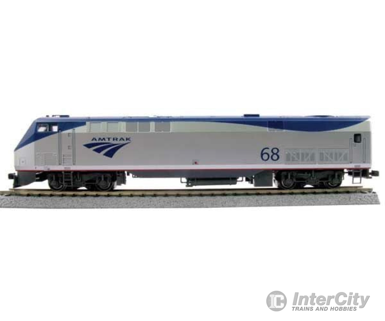 Kato 376117 GE P42 Genesis - Standard DC -- Amtrak #17 (Phase Vb Late; silver, blue, red) - Default Title (IC-381-376117)