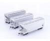 Kato 38-0201 HO AC&F 70 Ton Covered Hopper 3 Pack Undecorated 7161,7141,7144 - Freight Cars