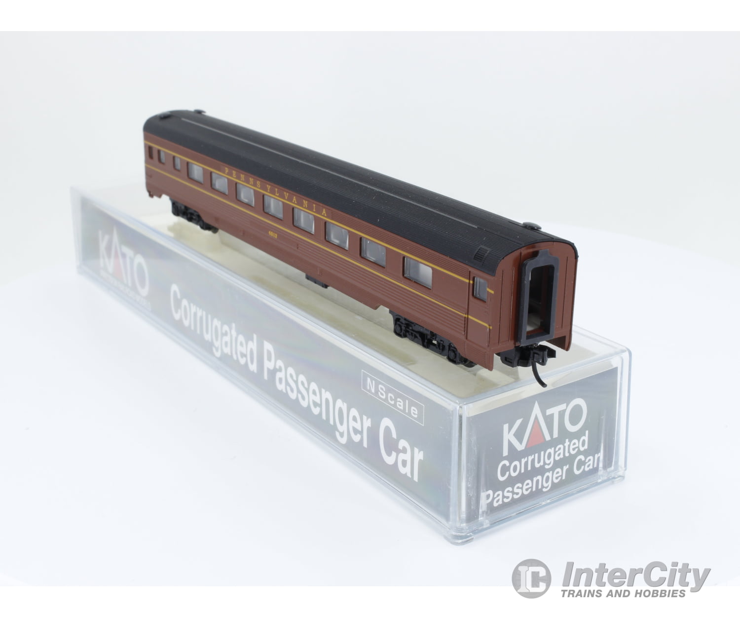 Kato 4012 N Pennsylvania Corrugated Passenger Car (Prr) Cars