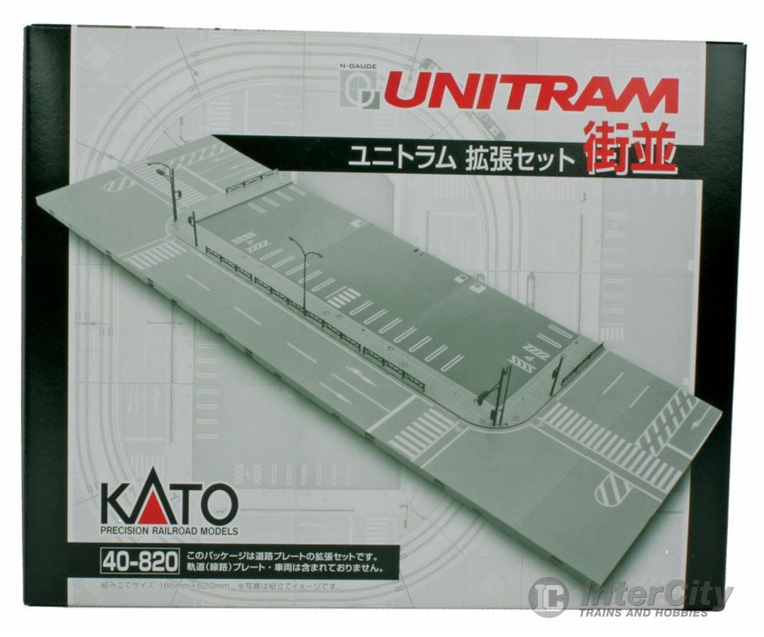 Kato 40820 Unitram Street Track System -- Street Set (No Track Pieces) - Default Title (IC-381-40820)