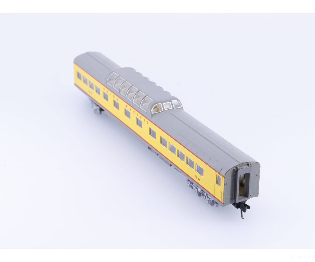 Kato 7000 N Dome Passenger Car Union Pacific (UP) 7000 - Passenger Cars