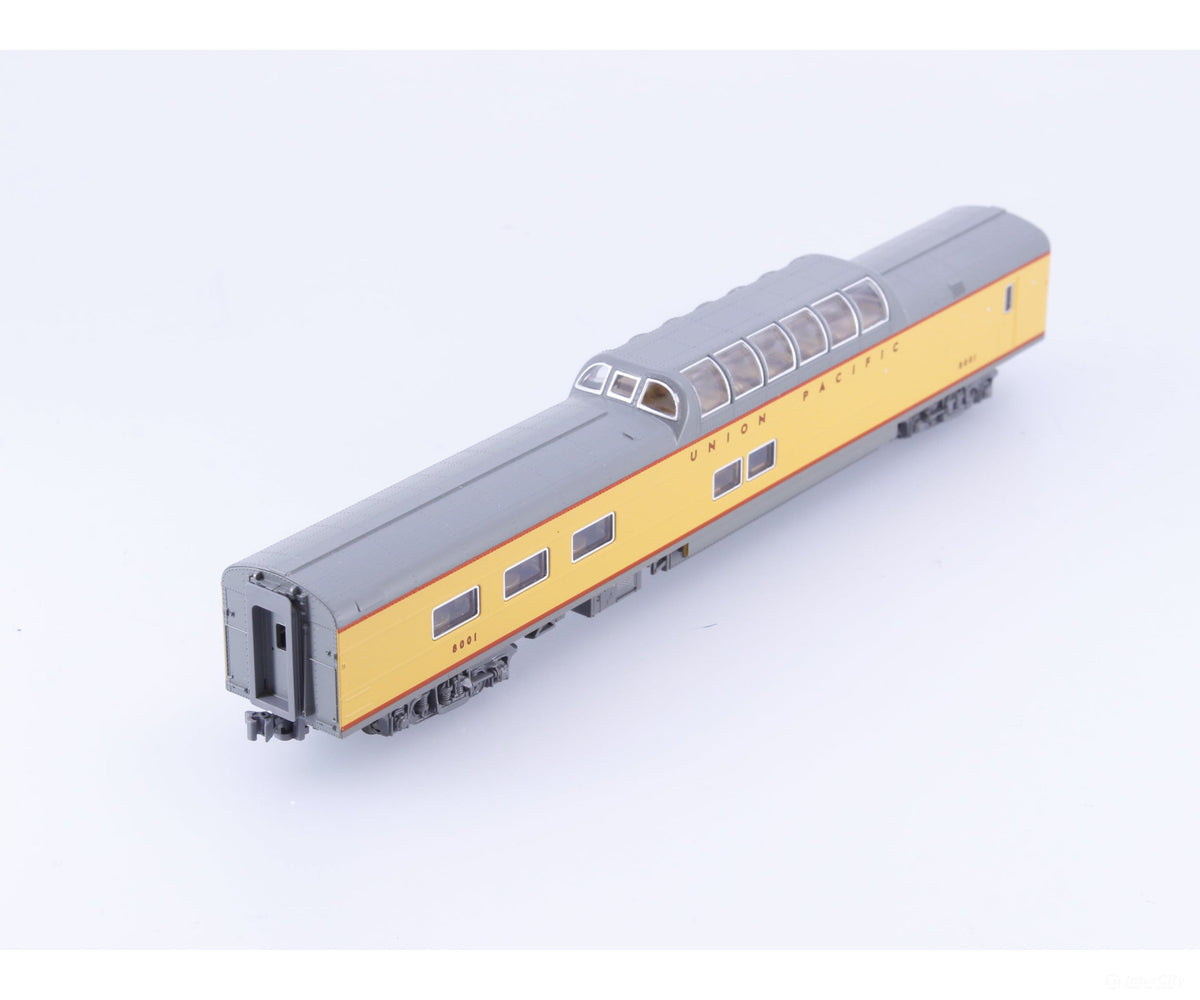Kato 8001 N Dome Passenger Car Union Pacific (UP) 8001 - Passenger Cars