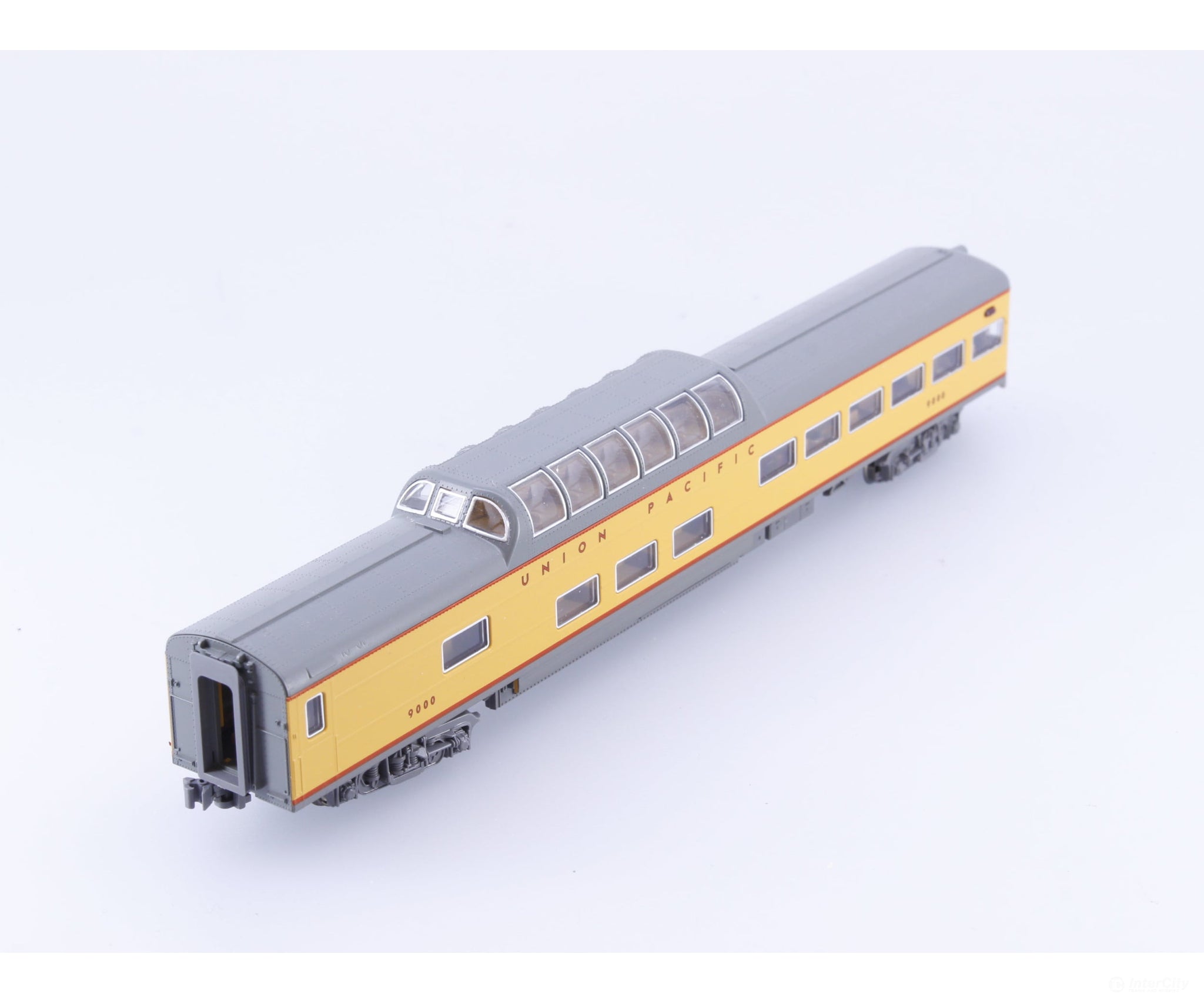 Kato 9000 N Dome Observation Coach Union Pacific (UP) 9000 - Passenger Cars