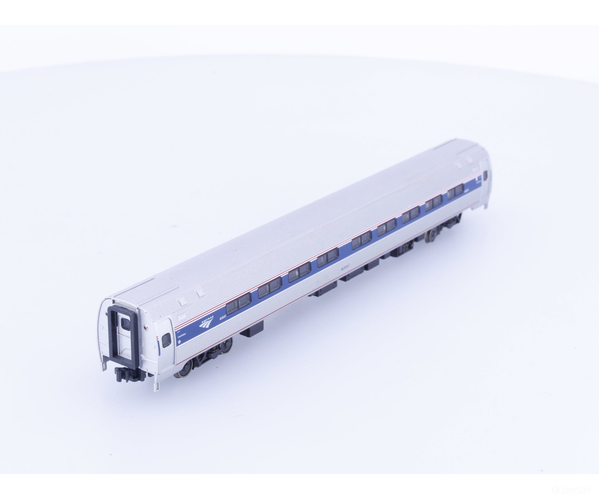 Kato AMPC1 N Amfleet Passenger Car Amtrak (AMTK) 82647 Passenger Cars