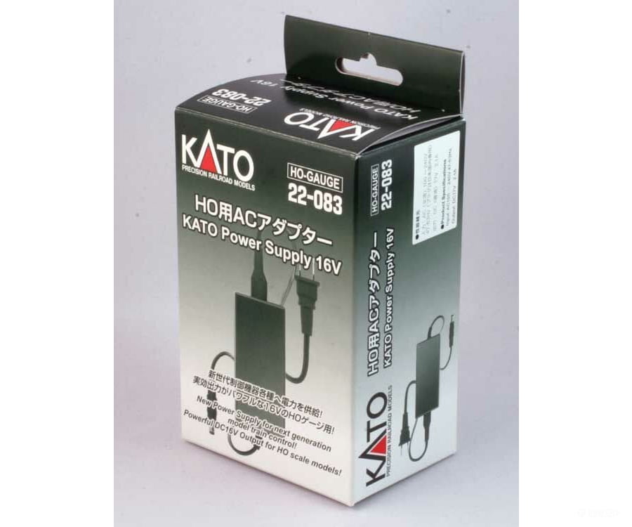 Kato HO 22083 Power Supply -- 16VDC for Use with Smart Controller and Sound Box - Default Title (CH-381-22083)