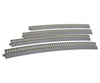 Kato HO 2251 Superelevated Curve Track w/Concrete Ties - Unitrack -- 31-1/8" 790mm Radius, 22.5 Degree Sections pkg(4) - Default Title (CH-381-2251)