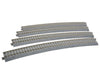 Kato HO 2252 Superelevated Easement Curve Track w/Concrete Ties - Unitrack -- 31-1/8" 790mm Radius, 22.5 Degree Sections, 1 Each Left & Right - Default Title (CH-381-2252)