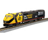 Kato 376119 GE P42 Genesis - Standard DC -- Amtrak #203 (Operation Lifesaver 50th Anniversary; black, yellow) - Default Title (IC-381-376119)