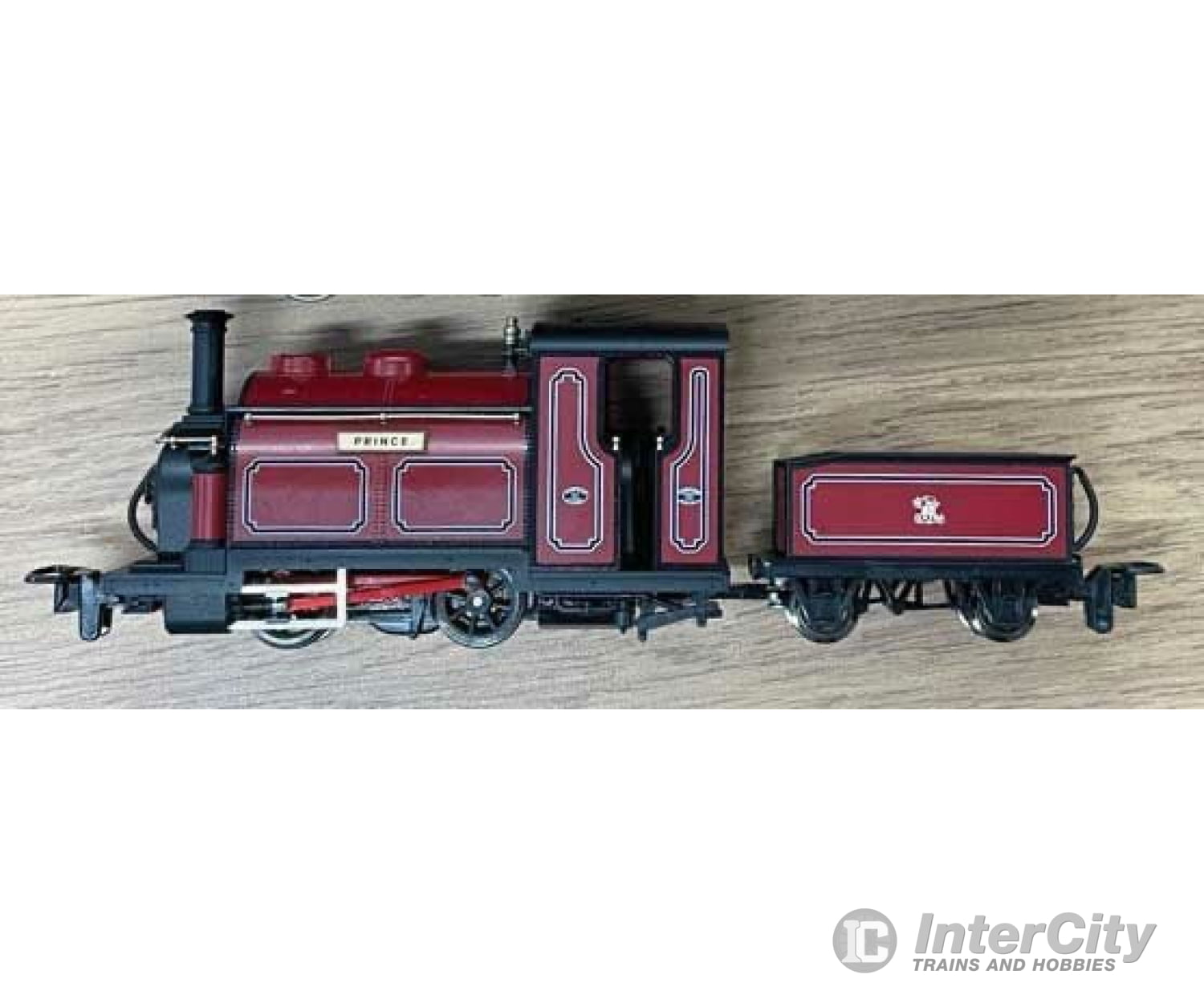 Kato HOn30 51251B 0-4-0T - Standard DC -- Ffestiniog Railway "Prince" (red, black) - Default Title (CH-381-51251B)