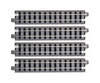 Kato Hon30 52120 Straight Roadbed Track Section - Unitrack 4-7/8’’ 124Mm Sections Pkg(4) & Turnouts