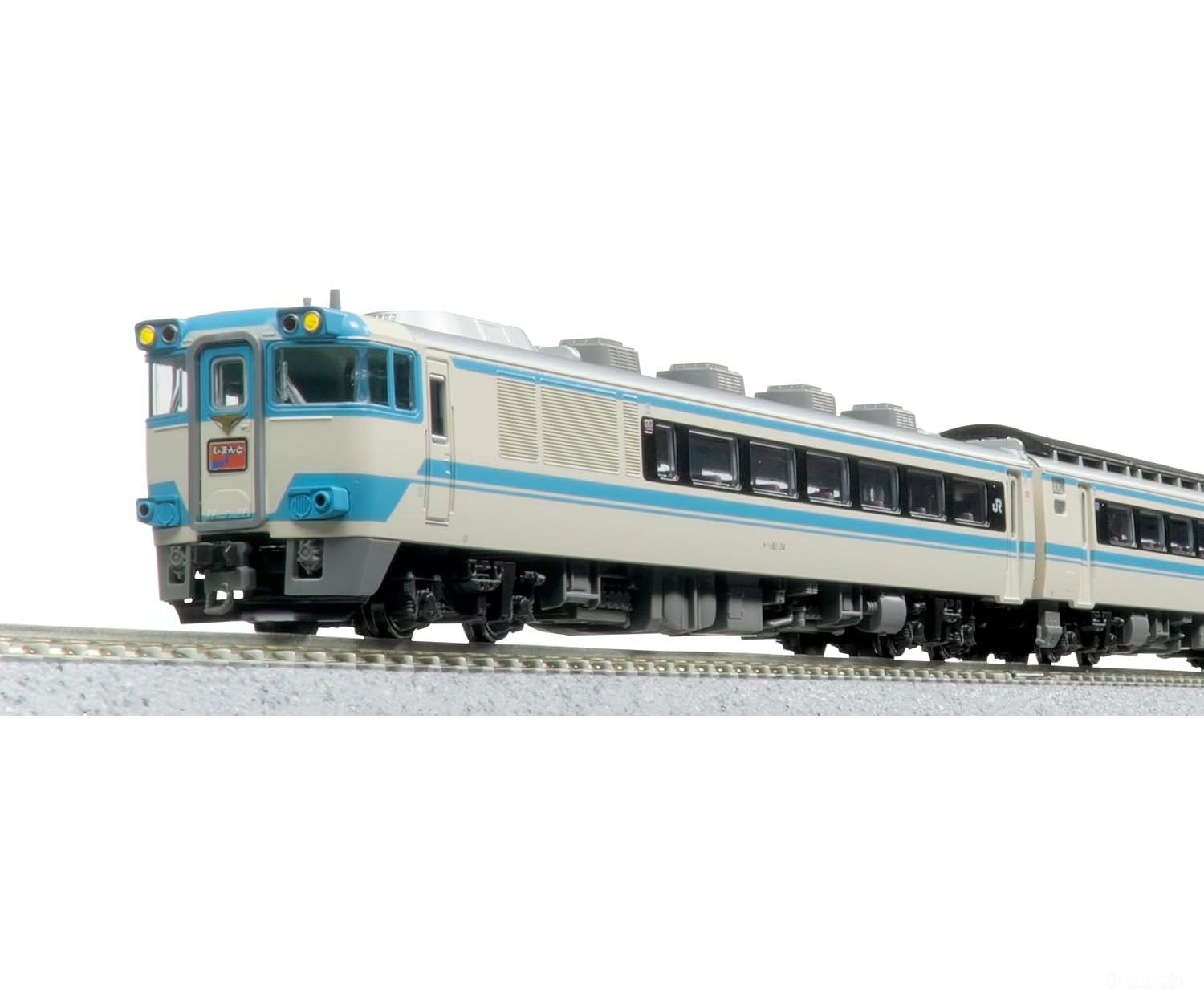 Kato N 10-2015 JR Kiha 181 Series Shikoku Color 5-Car Train Set (DC Analog) - Locomotives