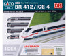 Kato N 10008 DB ICE 4 BR412 High Speed Train Starter Set Starter & Train Sets