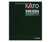 Kato N 102075 DB AG ICE 4 BR412 High Speed Train 3-Pc ADD-ON Set - Starter & Train Sets