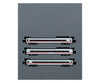 Kato N 102075 DB AG ICE 4 BR412 High Speed Train 3-Pc ADD-ON Set - Starter & Train Sets